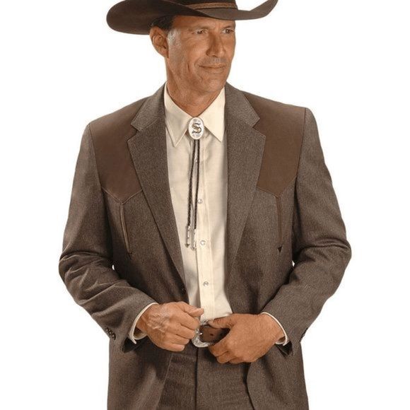 Western suit coat mens
